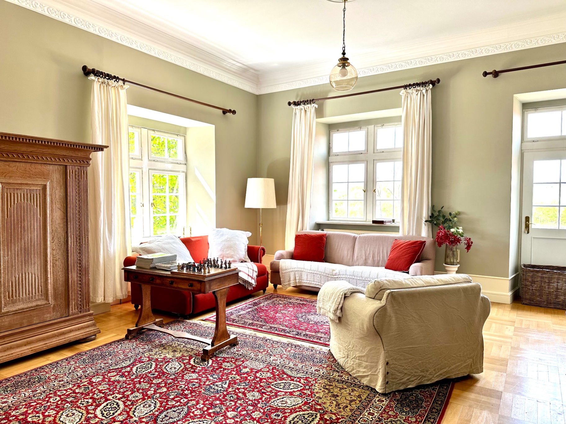 Grüner Salon — Schlosswohnung
